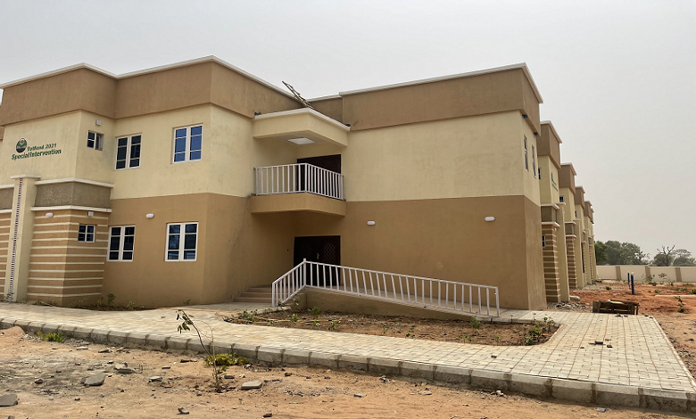 Side view of IMAP intervention building